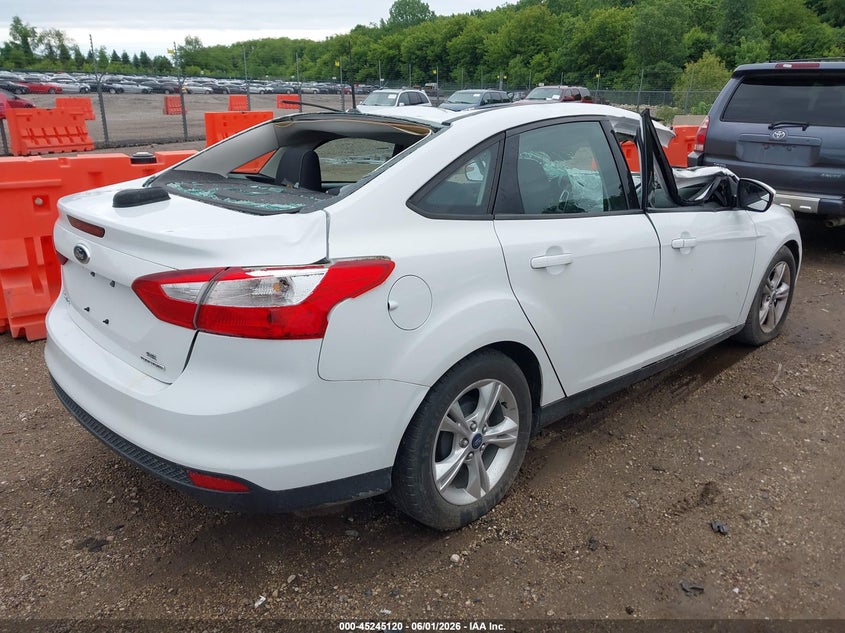 Vin: 1fadp3f23el265904, lot: 45742923, ford focus se 20144