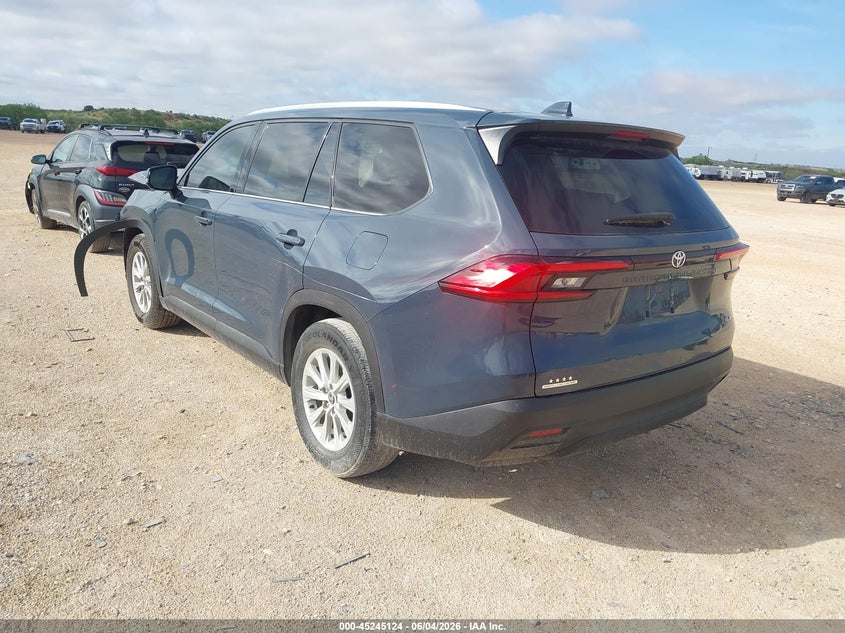 Vin: 5tdaaaa57rs002601, lot: 45742927, toyota grand highlander xle 20243