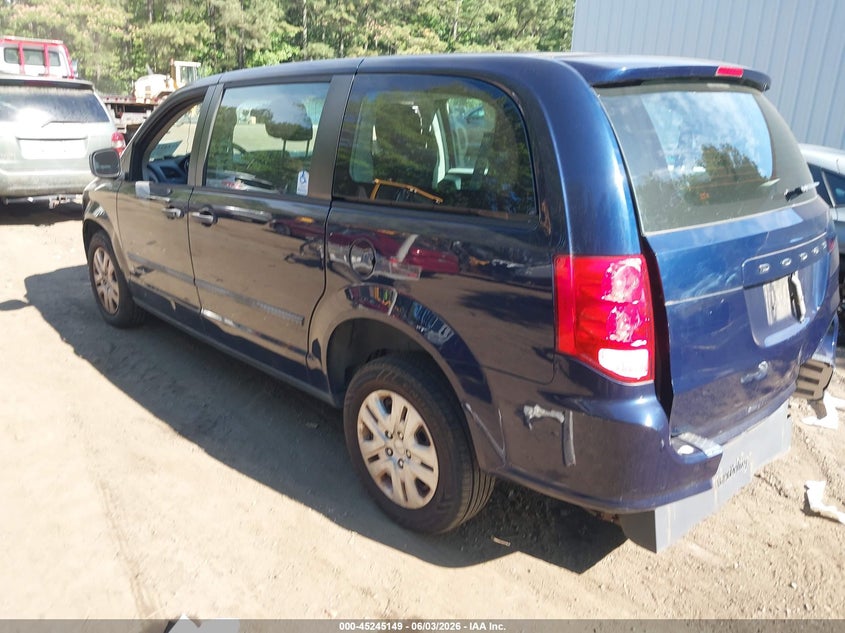Vin: 2c4rdgbg1fr512296, lot: 45742952, dodge grand caravan american value pkg 20153