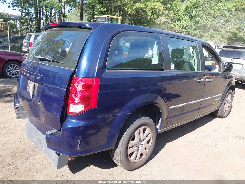 Vin: 2c4rdgbg1fr512296, lot: 45742952, dodge grand caravan american value pkg 20154