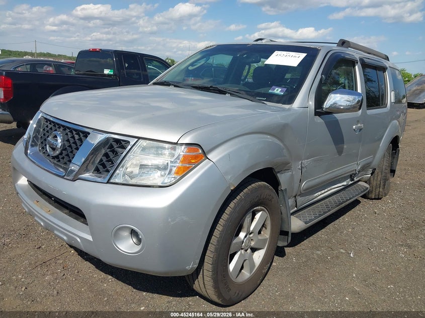 2008 Nissan Pathfinder Se VIN: 5N1AR18BX8C625906 Lot: 45245164