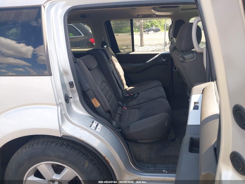 2008 Nissan Pathfinder Se VIN: 5N1AR18BX8C625906 Lot: 45245164