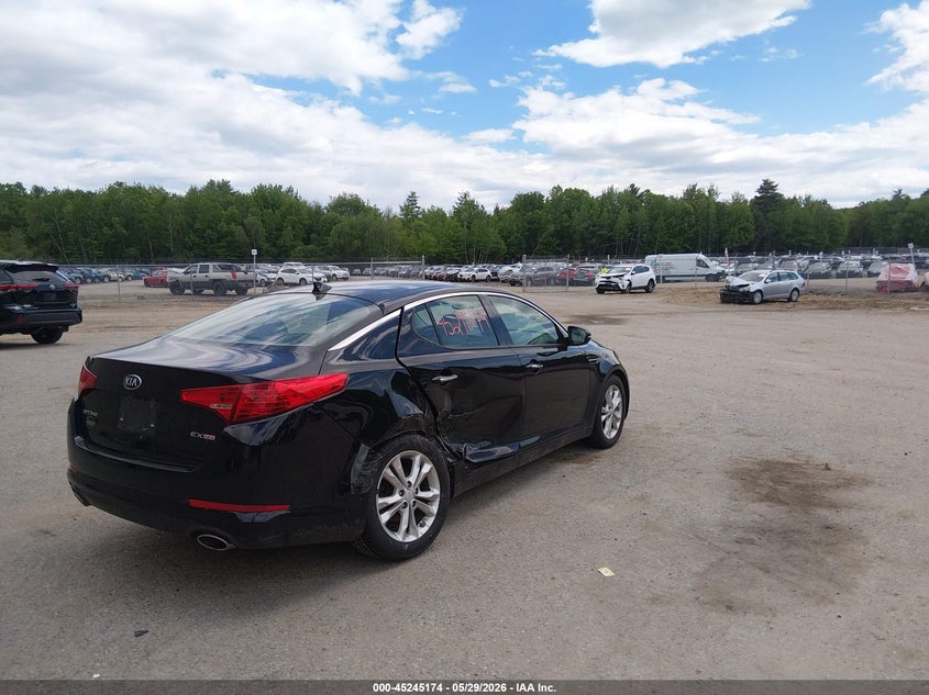 Vin: 5xxgn4a78dg231705, lot: 45742977, kia optima ex 20134