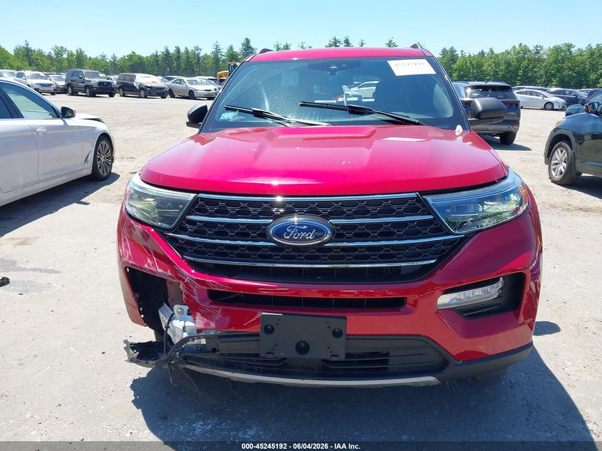 2020 Ford Explorer Xlt VIN: 1FMSK8DH6LGA46456 Lot: 45245192