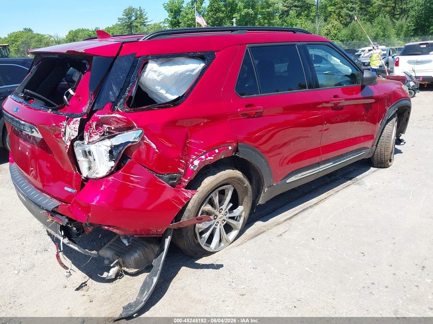 Vin: 1fmsk8dh6lga46456, lot: 45742995, ford explorer xlt 20204