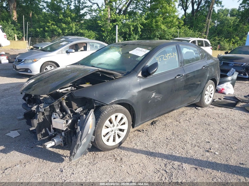 Vin: 1c3cdfbb3ed677485, lot: 45743017, dodge dart sxt 20142