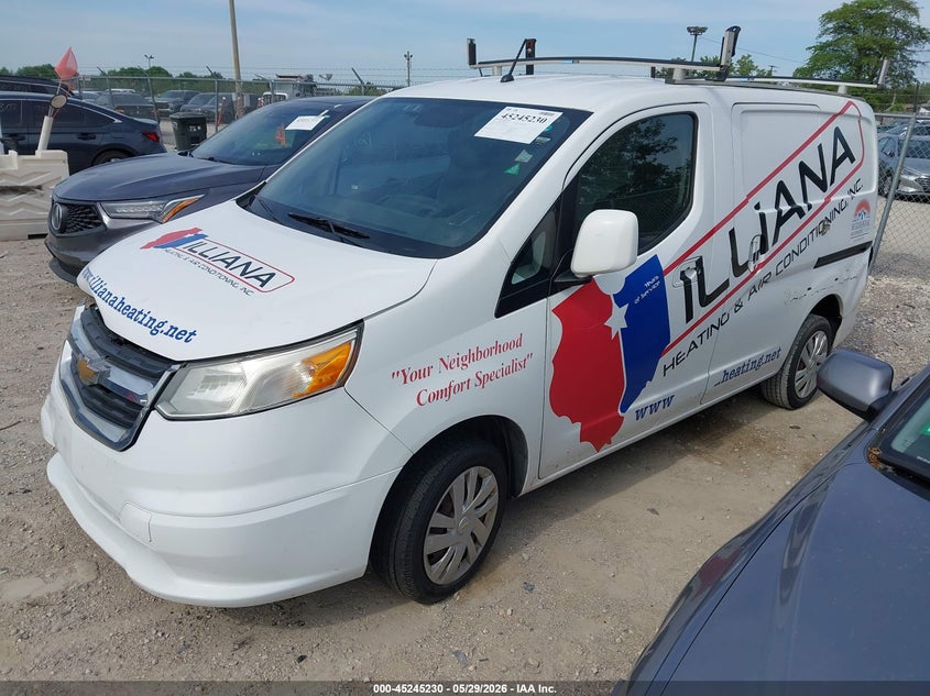 Vin: 3n63m0yn4fk713175, lot: 45743033, chevrolet city express 1ls 20152