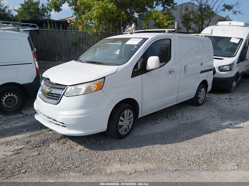 Vin: 3n63m0yn4fk713175, lot: 45743033, chevrolet city express 1ls 20152