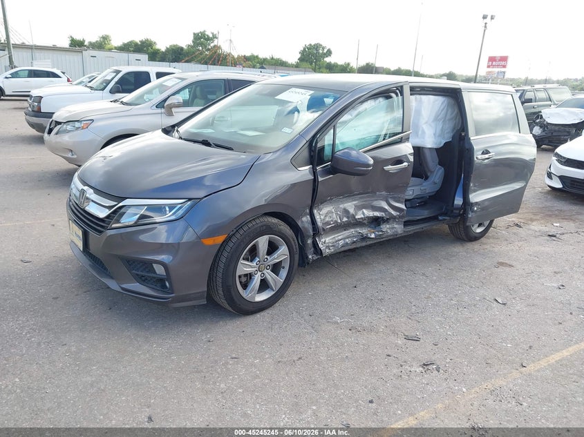 Vin: 5fnrl6h5xlb067924, lot: 45743048, honda odyssey ex 20202