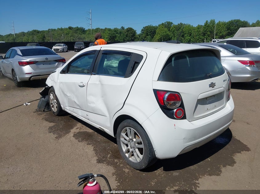 Vin: 1g1jc6sb3g4126023, lot: 45743072, chevrolet sonic lt auto 20163