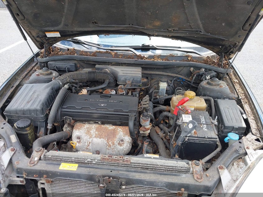 2000 Daewoo Leganza Cdx/Se/Sx VIN: KLAVA6926YB227520 Lot: 45245275
