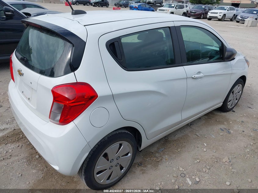 Vin: kl8cb6sa3hc752598, lot: 45743130, chevrolet spark ls cvt 20174
