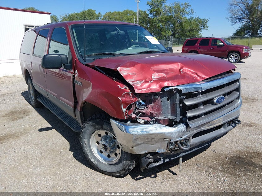 2001 Ford Excursion Xlt VIN: 1FMNU41SX1EC44790 Lot: 45245332
