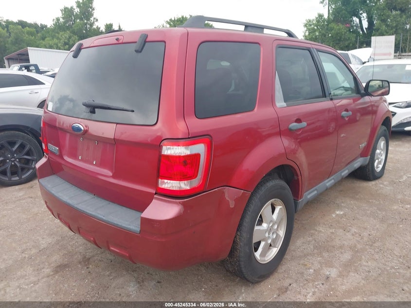 2008 Ford Escape 2.3 Xlt Red Lot 111045245334 Vin 1FMCU03Z18KC14051