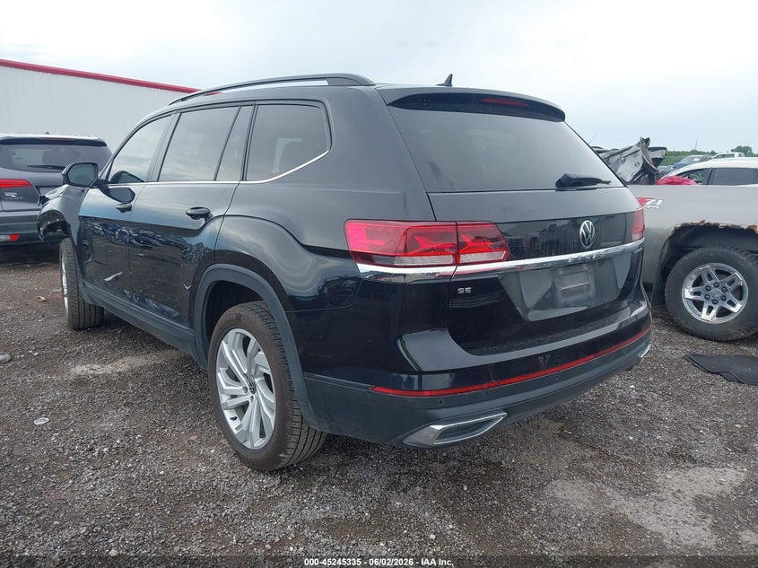 VOLKSWAGEN ATLAS 2022 VIN 1V2WP2CA1NC526504