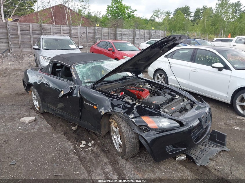 2001 Honda S2000 VIN: JHMAP11411T006038 Lot: 45245362