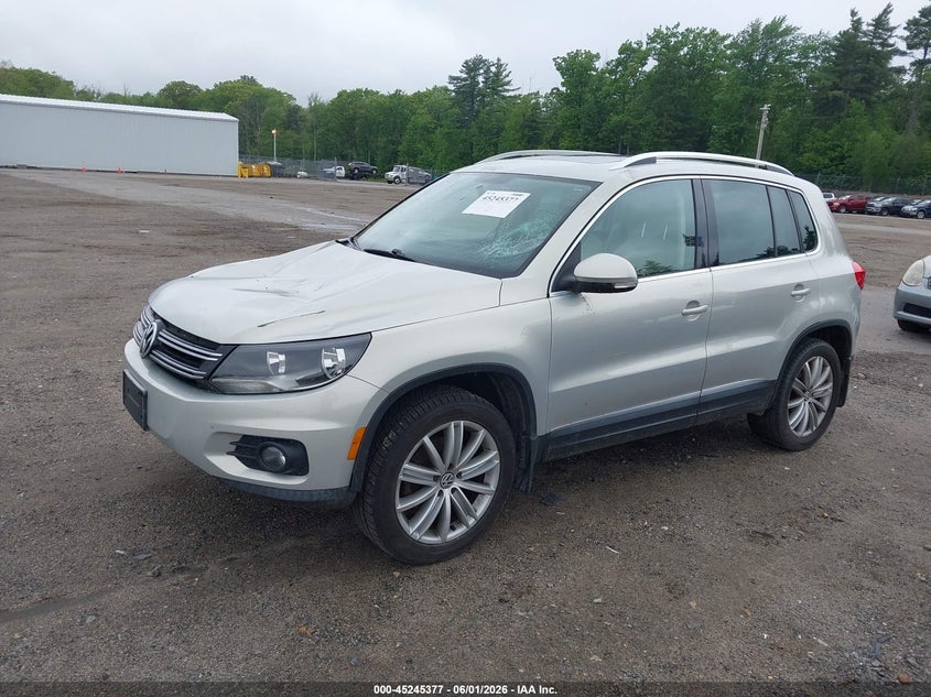 Vin: wvgbv7ax7dw540104, lot: 45743180, volkswagen tiguan se 20132