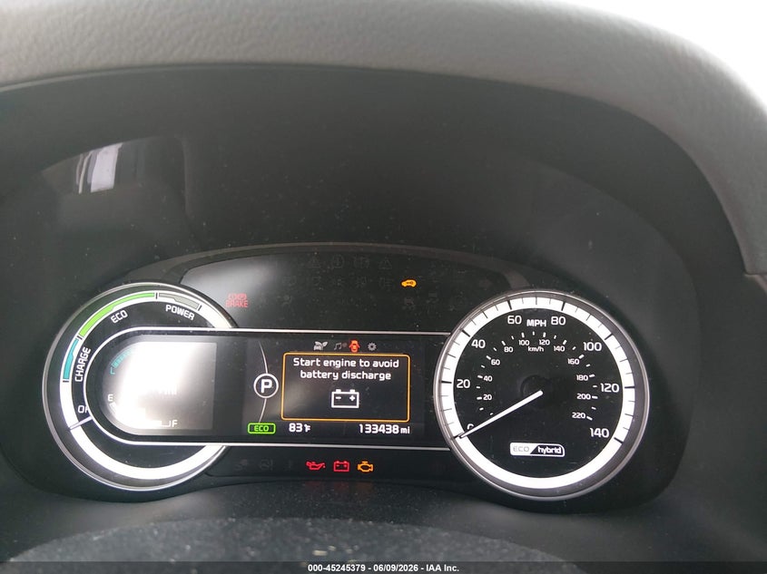 2019 Kia Niro Fe VIN: KNDCB3LC4K5291526 Lot: 45245379