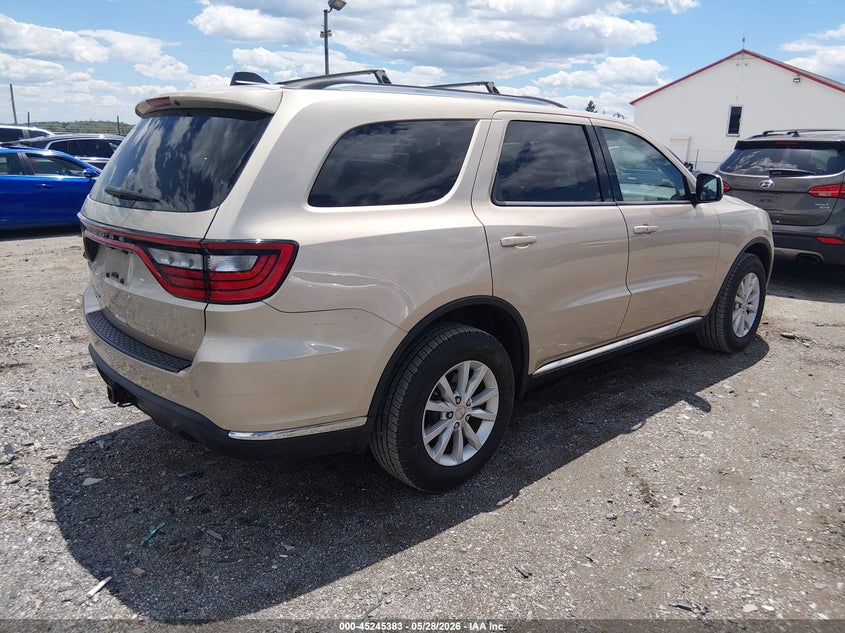 Vin: 1c4rdjag5ec295972, lot: 45743186, dodge durango sxt 20144