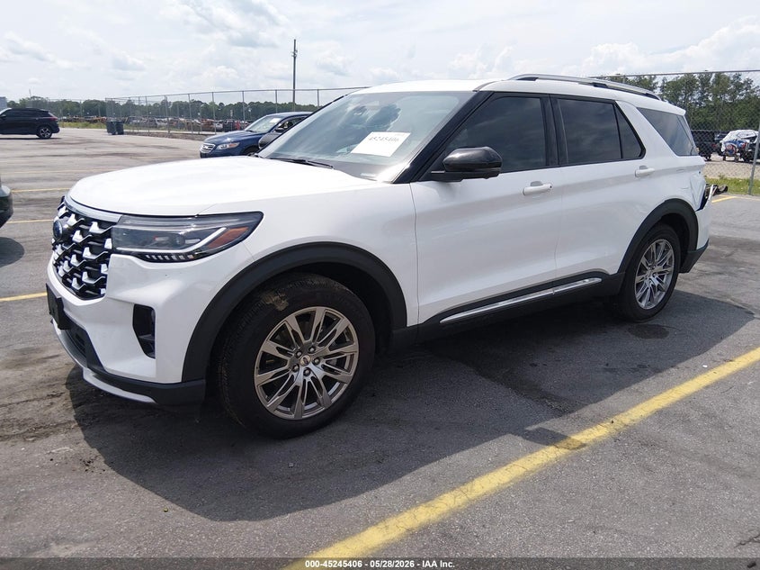 Vin: 1fmuk7hh1tga69687, lot: 45743209, ford explorer platinum 20262