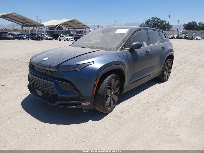Vin: vcf1zbu22pg001993, lot: 45743262, fisker ocean one 20232