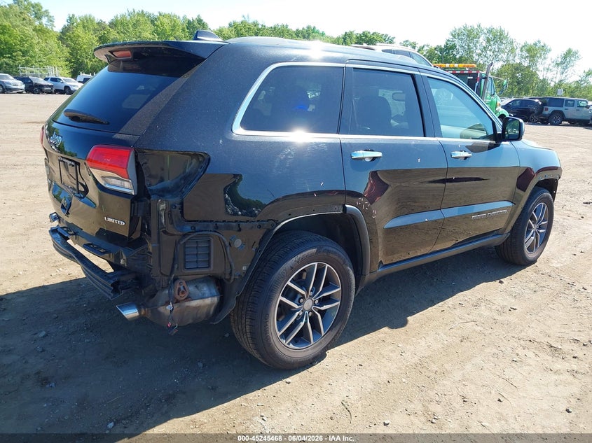 Vin: 1c4rjfbg3jc440800, lot: 45743271, jeep grand cherokee limited 4x4 20184