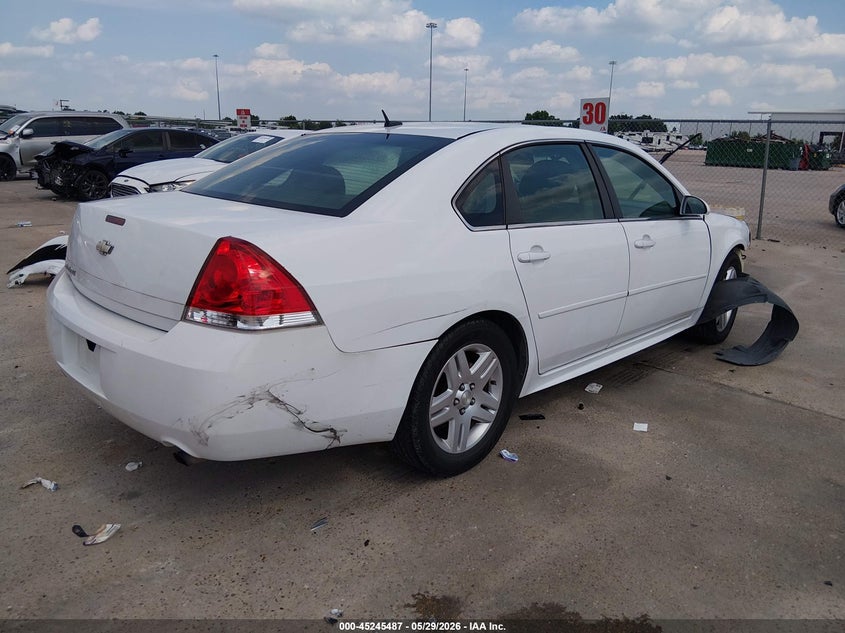 Vin: 2g1wg5e35c1317666, lot: 45743290, chevrolet impala lt 20124