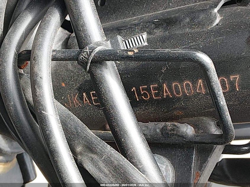 2014 Kawasaki Ex300 A VIN: JKAEX8A15EA004807 Lot: 45245490