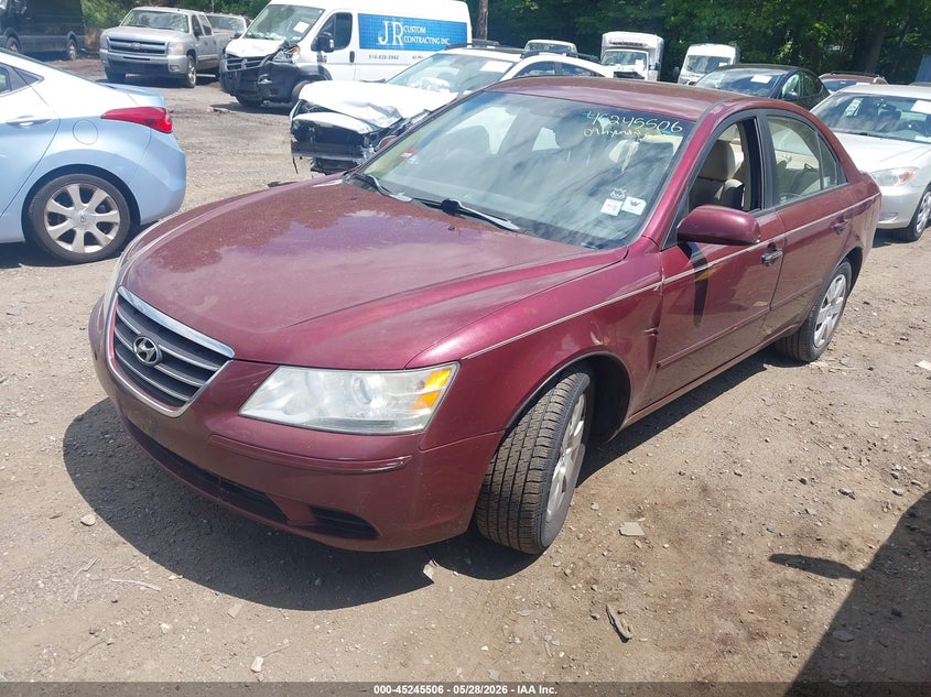 2009 Hyundai Sonata Gls 5NPET46C89H482528 photo 1