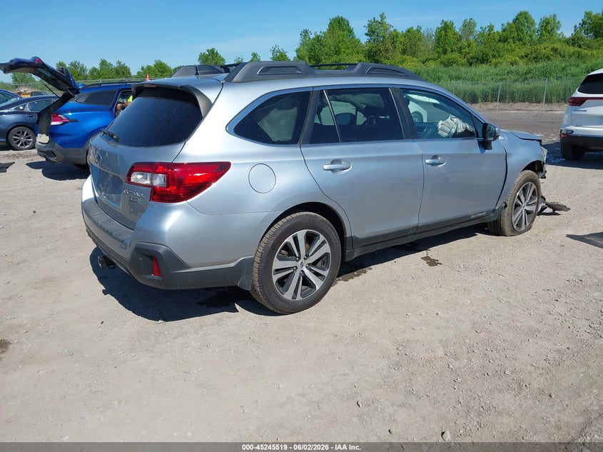 Vin: 4s4bsenc9k3328579, lot: 45743322, subaru outback 3.6r limited 20194