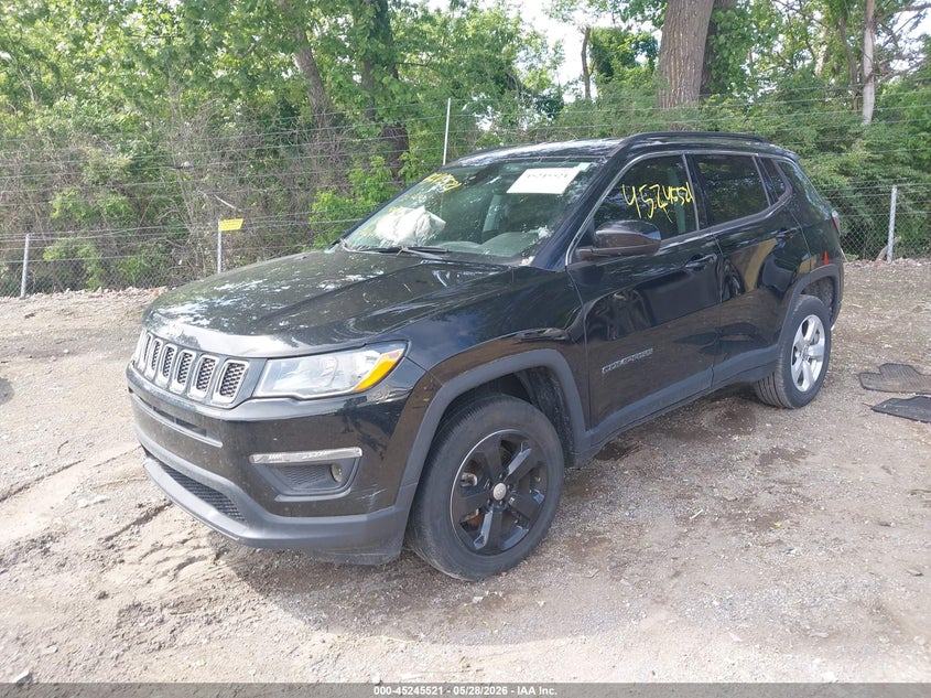 Vin: 3c4njdbb3jt201629, lot: 45743324, jeep compass latitude 4x4 20182