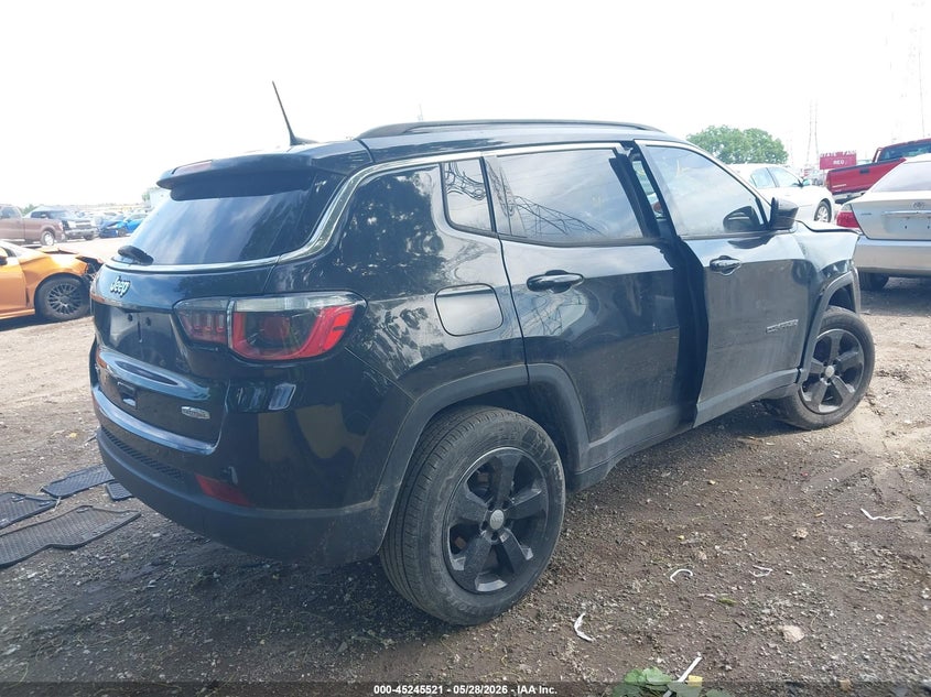 Vin: 3c4njdbb3jt201629, lot: 45743324, jeep compass latitude 4x4 20184
