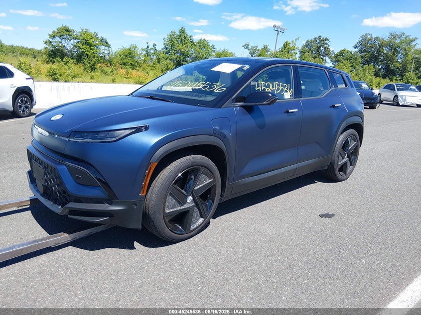 Vin: vcf1zbu26pg004279, lot: 45743339, fisker ocean one 20232