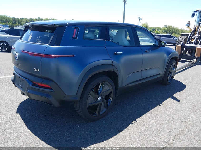 Vin: vcf1zbu26pg004279, lot: 45743339, fisker ocean one 20234