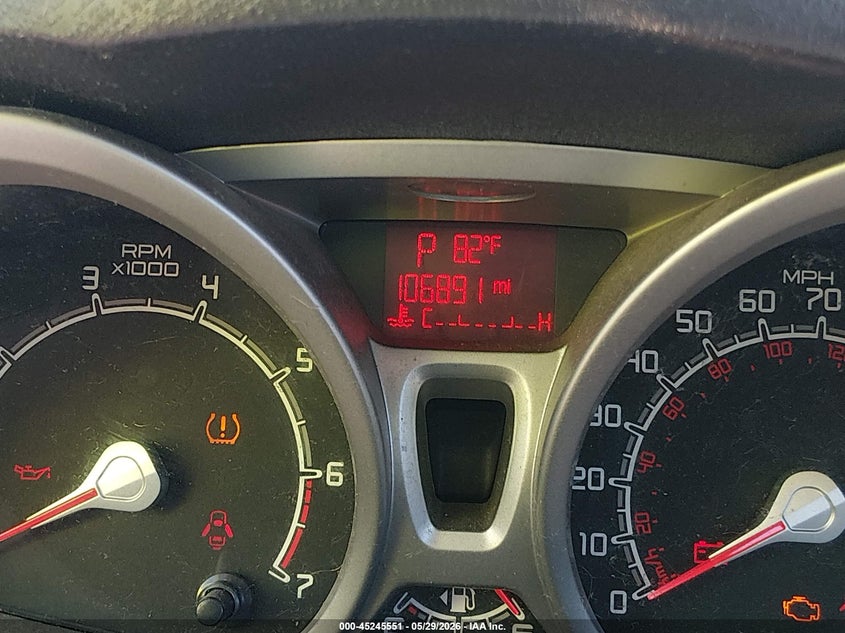 2013 Ford Fiesta Se VIN: 3FADP4BJ1DM224834 Lot: 45245551
