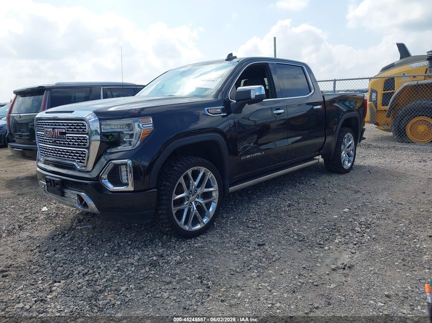 Vin: 1gtu9fel8kz289320, lot: 45743390, gmc sierra 1500 denali 20192