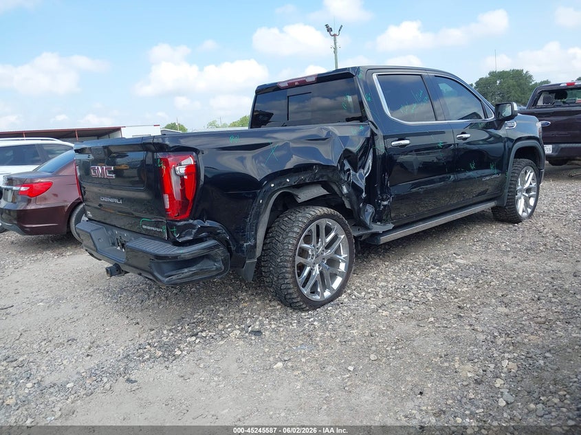 Vin: 1gtu9fel8kz289320, lot: 45743390, gmc sierra 1500 denali 20194
