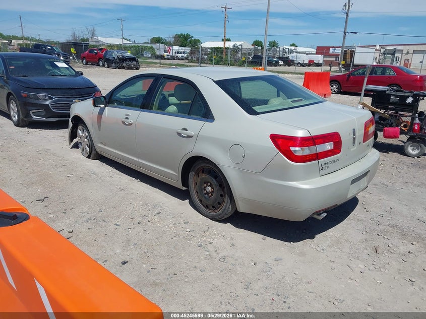 2007 LINCOLN MKZ SEDAN 3.5L V-6 DOHC, VVT, 263HP