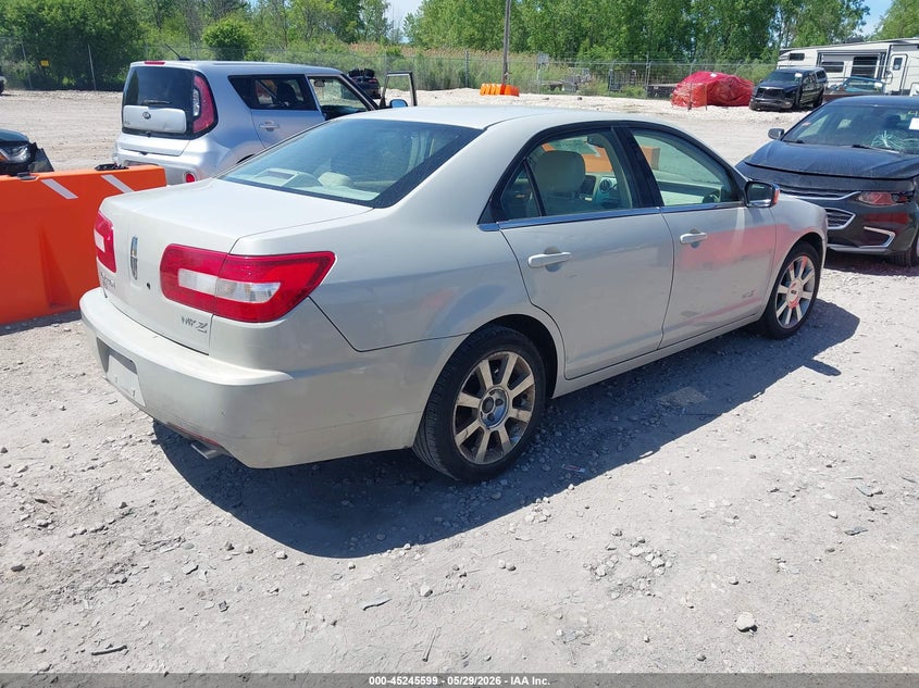 2007 LINCOLN MKZ SEDAN 3.5L V-6 DOHC, VVT, 263HP