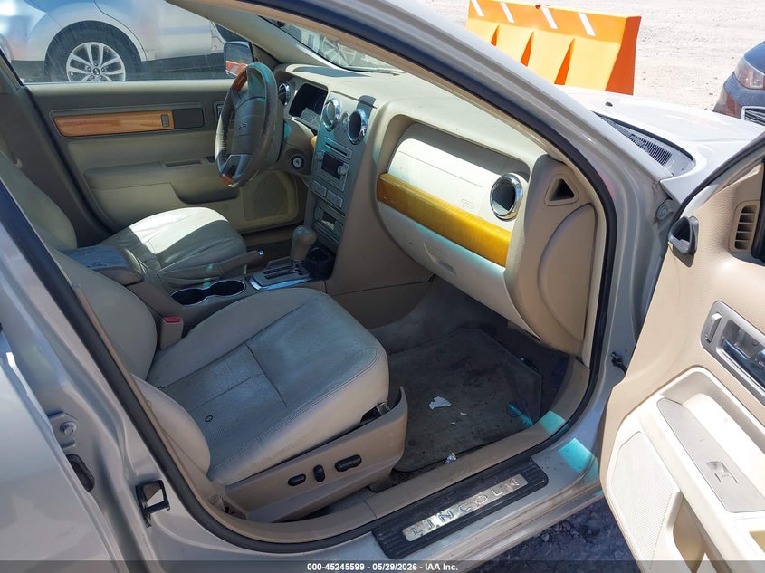 2007 LINCOLN MKZ SEDAN 3.5L V-6 DOHC, VVT, 263HP