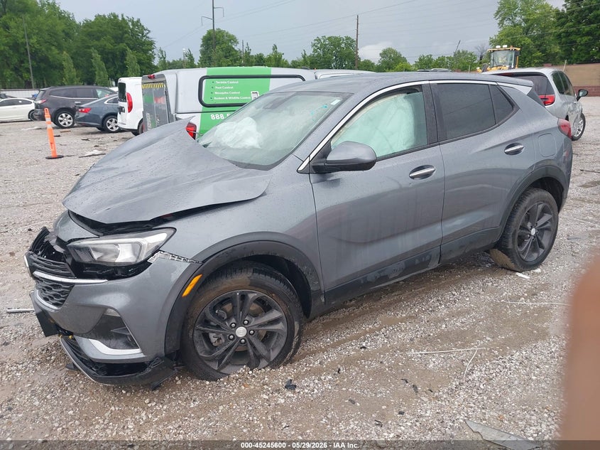Vin: kl4mmcsl6nb076732, lot: 45743403, buick encore gx awd preferred 20222