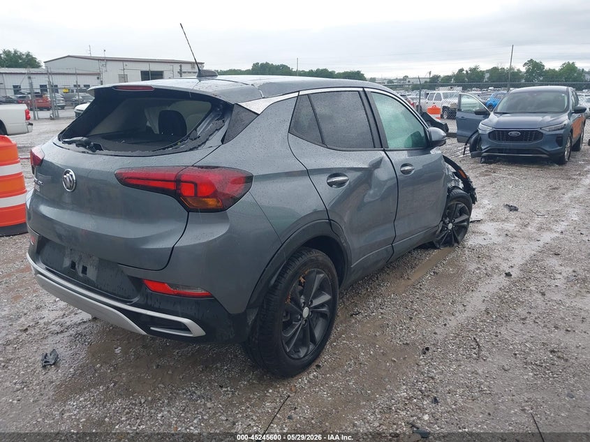 Vin: kl4mmcsl6nb076732, lot: 45743403, buick encore gx awd preferred 20224