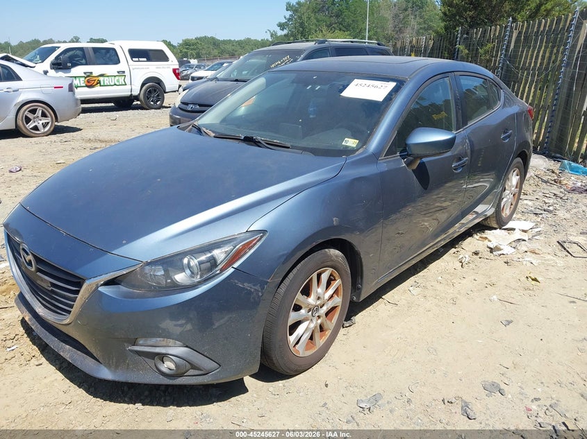 Vin: 3mzbm1v72fm152583, lot: 45743431, mazda mazda3 i touring 20152