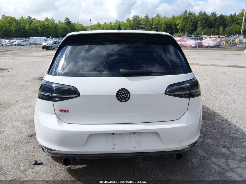 2017 Volkswagen Golf Gti Autobahn 4-Door/S 4-Door/Se 4-Door/Sport 4-Door VIN: 3VW4T7AU9HM060609 Lot: 45245655