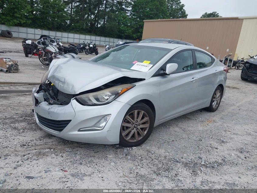 KMHDH4AE3EU210471 2014 HYUNDAI ELANTRA SE photo 1