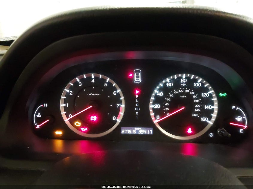 2012 HONDA ACCORD SEDAN 2.4L I-4 DOHC, VVT, 190HP
