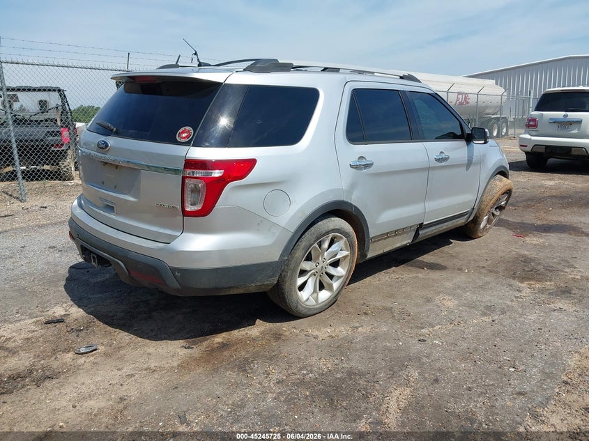 Vin: 1fm5k7f88fgb16015, lot: 45743528, ford explorer limited 20154