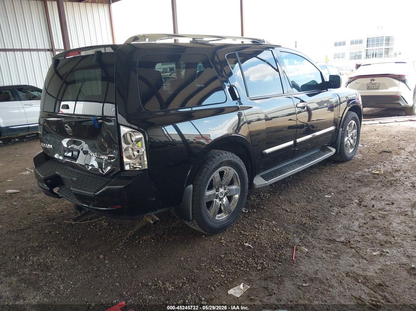 Vin: 5n1ba0nd4en610023, lot: 45743535, nissan armada platinum 20144