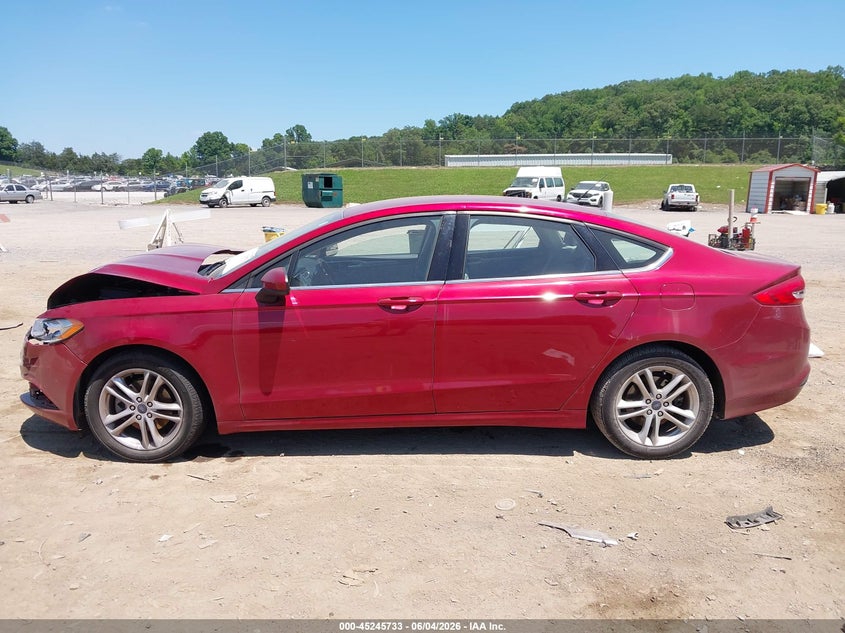 2018 Ford Fusion Se VIN: 3FA6P0HD3JR148535 Lot: 45245733