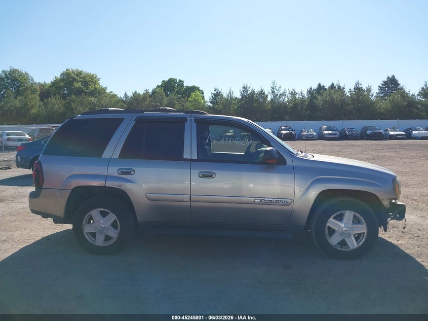 2002 Chevrolet Trailblazer Ltz VIN: 1GNDT13S522394556 Lot: 45245801